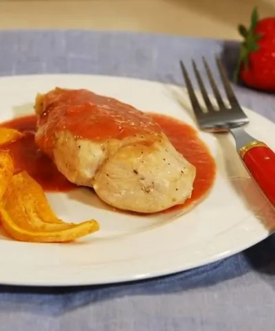 Курица в медово-апельсиновом маринаде