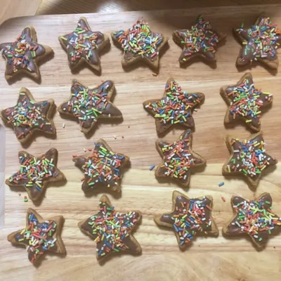 Тонкое песочное печенье