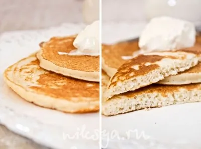 Манно-овсянные блины