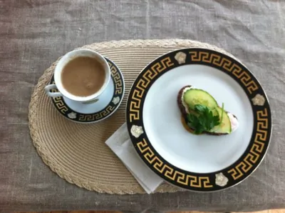 Королевский бутерброд с крабовым мясом