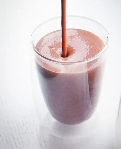 Вегетарианский шоколадный коктейль