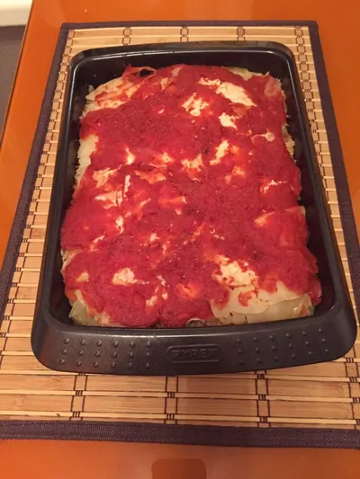 Ленивые голубцы с кроликом