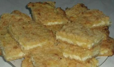 Творожный торт с крошкой