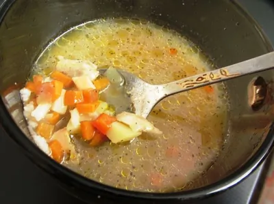 Уха из форели по питерски