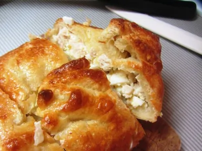 Быстрый пирог с куриной грудкой
