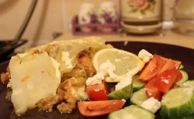 Лазанья из капусты