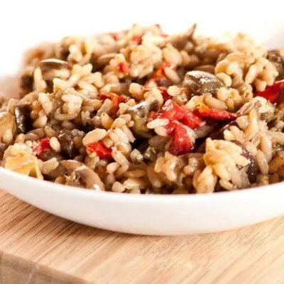 Грибной плов