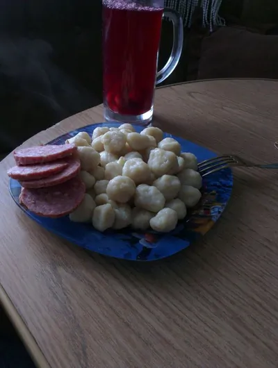 Галушки по домашнему