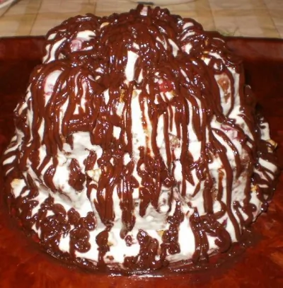 Шоколадно-вишневый торт «Панчо»