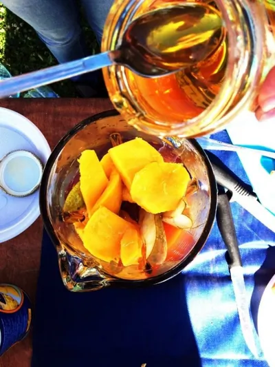 Солнечный смузи с медом