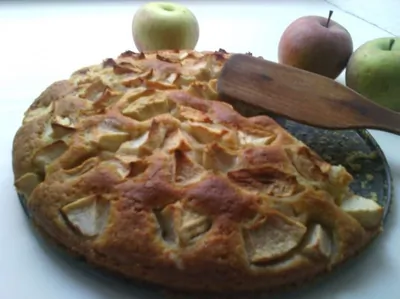 Фруктовый пирог на кефире