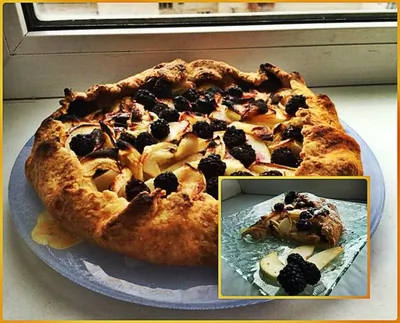 Яблочная галета (Apple Galette)
