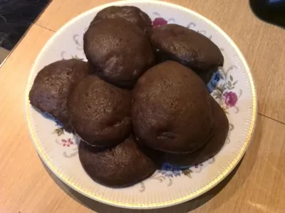 Шоколадное печенье на скорую руку