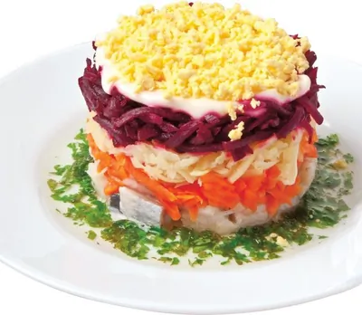 Сельдь под шубой классическая