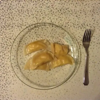 Вареники с бананами