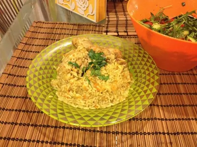 Плов с курицей по бураковски