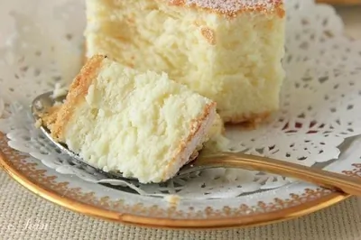 Воздушный творожный пирог