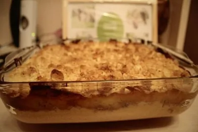 Пирог с ежевикой