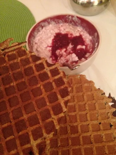 Овсяно-льняные вафли