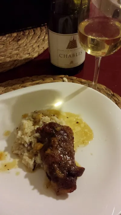 Утиное филе томленое в апельсиновом соусе