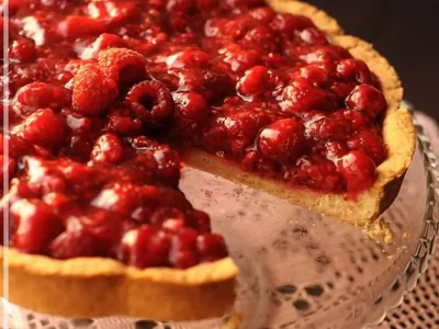 Малиновый тарт