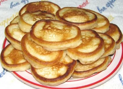 Оладьи «Нежные» из снежка