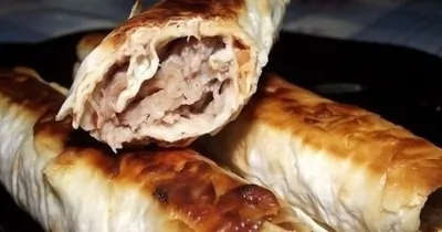 Хрустящие трубочки из лаваша