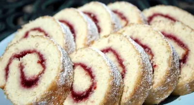 Быстрый рулет к чаю