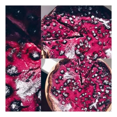 Творожный брауни с черной смородиной «Chocolate Blackcurrant»