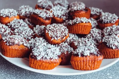 Постные медовые кексы