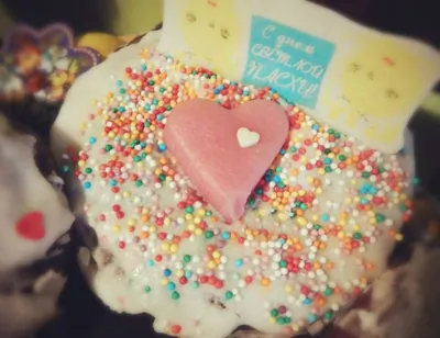 Пасхальный кулич на опаре