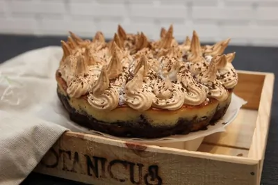 Шоколадно-творожный торт «Чокочиз»