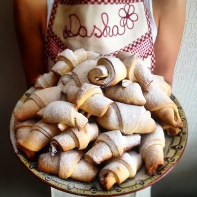 Рогалики с абрикосовым джемом