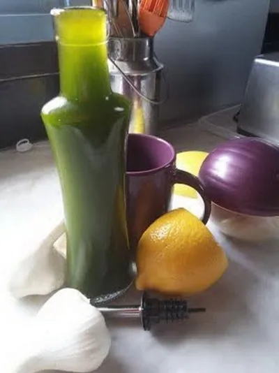 Оливковое масло с зеленью