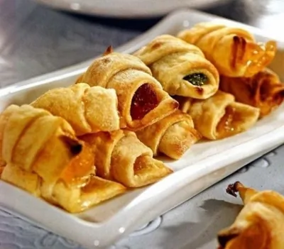 Трубочки с мармеладом