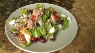 Салат с тунцом «по-домашнему»