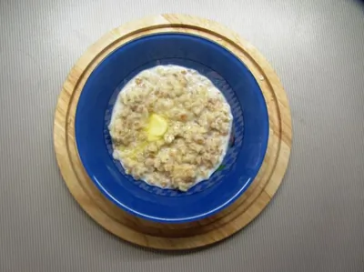 Овсяная каша на молоке