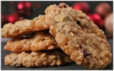 Овсяное печенье с сухофруктами