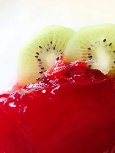 Желе из клюквы