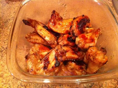 Куриные крылья в медовом маринаде