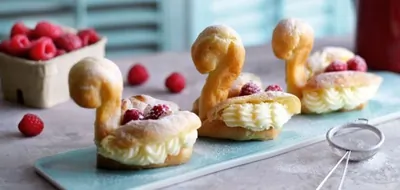 Эклеры «Лебеди»