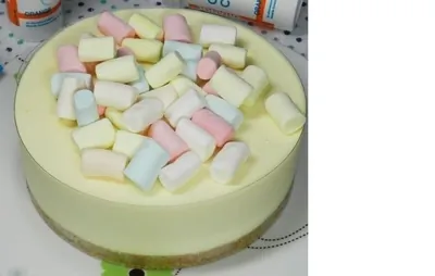 Чизкейк с маршмэллоу