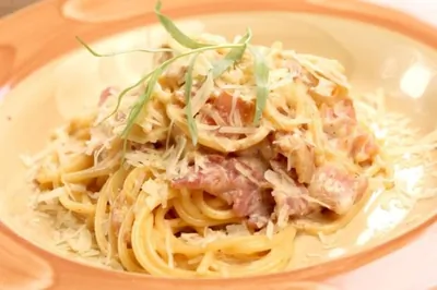 Паста карбонара «Pasta alla carbonara»