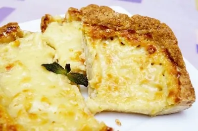 Лаймовый пирог из песочного теста