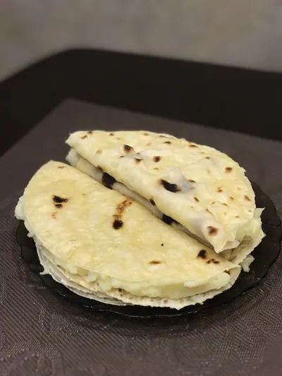 Кастыбый с картошкой