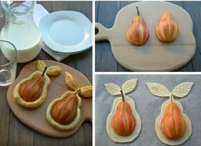 Десерт из груш