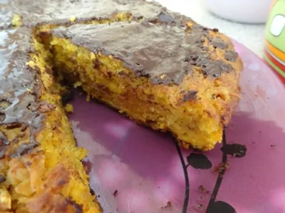 Морковный пирог с  злаками