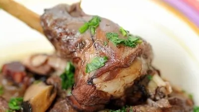 Кролик в имбирном соусе