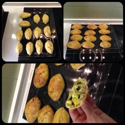 Дрожжевые пирожки в духовке