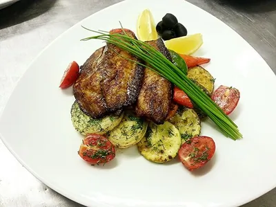 Филе теляпии в медово-соевом маринаде